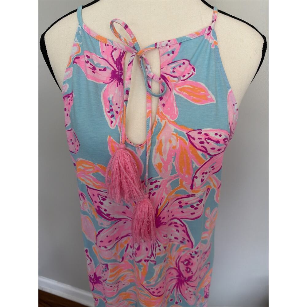 Bright Colorful Casual Summer Dress for women, Size medium - Picture 2 of 5